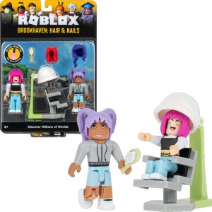 Figurka Jazwarez Roblox Zestaw Game Pack Brookhaven: Hair & Nails RBL0235 1