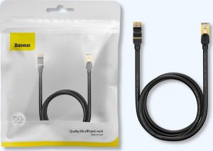 Baseus Baseus Speed Seven szybki kabel sieciowy RJ45 10Gbps 20m czarny (WKJS010901) 22