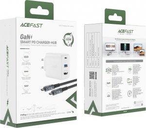 Ładowarka Acefast 1x USB-A 1x USB-C  (187727325) 4