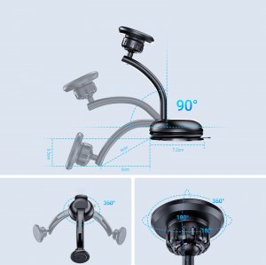 Acefast Uchwyt magnetyczny do samochodu D7 4