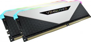 Pamięć Corsair Vengeance RGB RT, DDR4, 16 GB, 3200MHz, CL16 (CMN16GX4M2Z3200C16W) 3