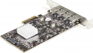 Kontroler StarTech Adap 4Port PCIe USB 3.1 / 3.2 10Gb Card 4