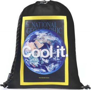 National Geographic Mały plecak-worek NG EARTH  N08906.06 czarny  NoSize 1