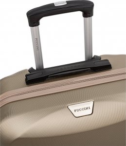 Puccini Duża walizka PUCCINI PARIS ABS03A 6 Złota 8