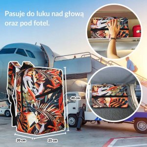 Peterson Plecak-torba podróżna z uchwytem na walizkę  Peterson NoSize 10