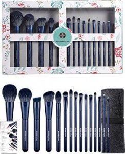Eigshow Beauty Eigshow Zestaw Prezent 15 pędzli Turmaline Blue Jade Series 1