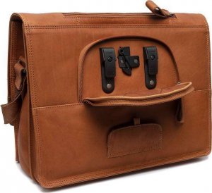 Torba Kemer Torba rowerowa na tablet 9,7" oraz laptop 15,6" Koniak 5