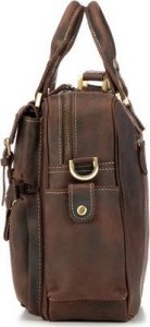 Torba Kemer PROMO SET Torba XC1 Czekoladowo Brązowa + Etui na laptop EPD1 Grafitowe 23