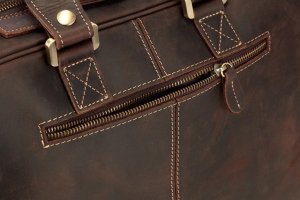 Torba Kemer PROMO SET Torba XC1 Czekoladowo Brązowa + Etui na laptop EPD1 Grafitowe 10