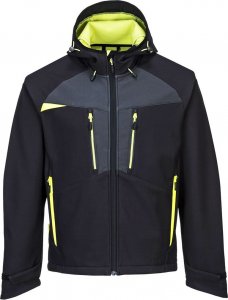 Portwest DX474 - Kurtka DX4 Softshell oddychający, wodoodporny i wiatroszczelny, tkanina ripstop, 92% Poliester, 8% Elastan, 6 - niebieski metro M 1