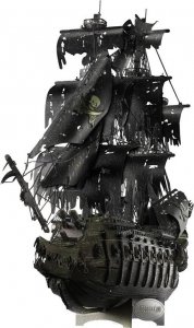 Piececool Piececool Puzzle Metalowe Model 3D - Statek Latający Holender 2