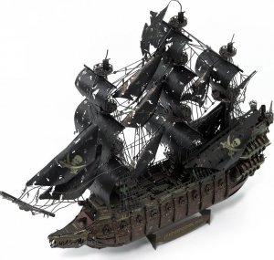 Piececool Piececool Puzzle Metalowe Model 3D - Statek Latający Holender 4