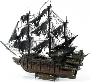 Piececool Piececool Puzzle Metalowe Model 3D - Statek Latający Holender 5