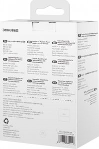 Baseus Baseus C01 samochodowy uchwyt magnetyczny na telefon na deskę rozdzielczą biały (SUCC000002) 11