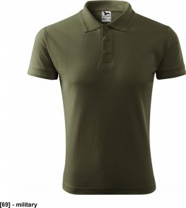 MALFINI Pique Polo 203 - ADLER - Koszulka polo męska, 200 g/m - military L 1