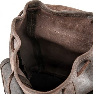 Belveder Mały Plecaczek Skórzany Damski Brązowy BR22 5