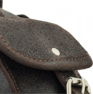 Belveder Mały Plecaczek Skórzany Damski Brązowy BR22 8