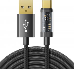 Kabel USB Joyroom USB-A - USB-C 2 m Czarny (JYR459) 1