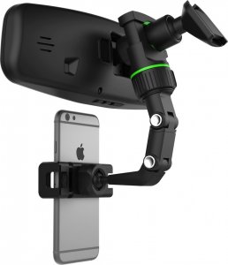 Hurtel Regulowany uchwyt na lusterko wsteczne samochodu do smartfona 11