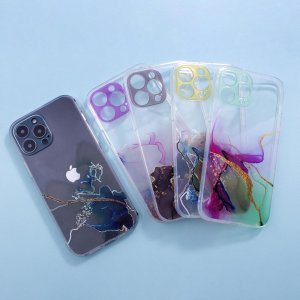 Hurtel Marble Case etui do Xiaomi Redmi Note 11 Pro żelowy pokrowiec marmur brązowy 7
