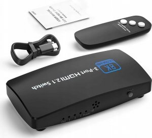 Pawonik Switch HDMI 2.1 3X1 8K 4K 120HZ 240HZ 14