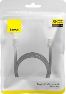 Kabel Baseus HDMI - HDMI 1.5m czarny (6932172614133) 6