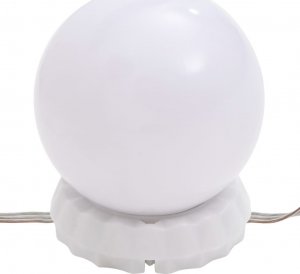 vidaXL Toaletka z oświetleniem LED, betonowa szarość, 60x40x140 cm 7