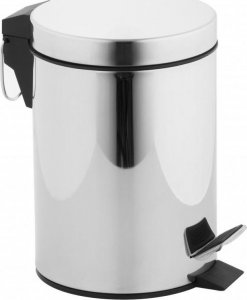 Kosz na śmieci YokaHome Kosz na śmieci łazienkowy 3l metal 1