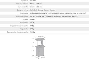 Juwel Lido 200 jasne drewno (dąb) 2