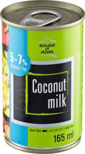 House of Asia Mleczko kokosowe Light (5-7%) w puszce 165ml - House of Asia 2