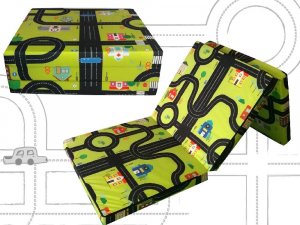 Galeriatrend Materac Turystyczny Rozkładany 195x80x9cm  Miasto Ulica L 7