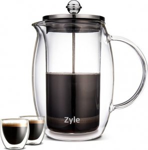 Ronic Zyle Komplet: zaparzacz do kawy 800 ml + filiżanki do espresso 1