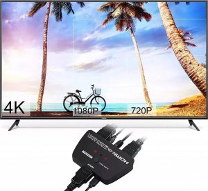 Pawonik SPLITTER HDMI 1X2 HDCP 2.2 EKSTRAKTOR AUDIO 4K/60 8