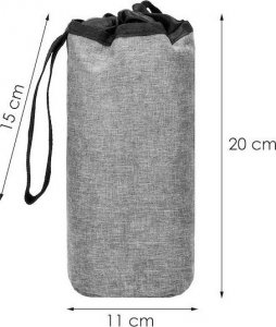 Springos Kosz do przechowywania zabawek pojemnik z uchem szaro-żółty UNIWERSALNY 6