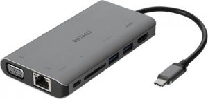 Adapter USB Deltaco Adapteris DELTACO USBC-HDMI18 1