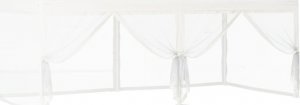 vidaXL Składany namiot imprezowy ze ściankami, biały, 3x6 m 6