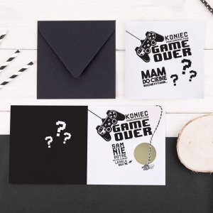 ZDRAPKA Czy będziesz moim Świadkiem Game Over UNIWERSALNA (+koperta) 2