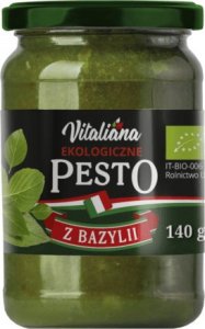 NaturaVena Pesto z Bazylii Bio 140 g NaturAvena 1
