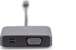 System przekazu sygnału AV Digitus 0.2M USB-C-MINIDP+VGA ADAPTER 0.2M USB-C-MINIDP+VGA ADAPTER 3