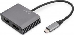 Adapter USB Digitus 0.2M USB-C - DP + HDMI ADAPTER 0.2M USB-C - DP + HDMI ADAPTER 1