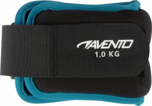 SKO Wrist/ankle weight neopreen AVENTO 41AE 2X1kg Black/Blue 2