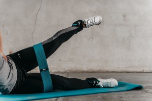 SKO Wrist/ankle weight neopreen AVENTO 41AE 2X1kg Black/Blue 5