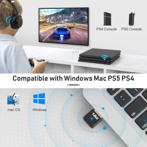 Adapter bluetooth 1Mii B10A Nadajnik Audio Bluetooth 5.0 USB do 20m 5