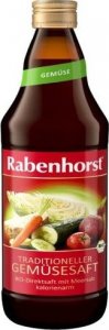 RABENHORST SOK WIELOWARZYWNY TRADYCYJNY NFC BIO 750 ml - RABENHORST 1