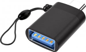 Adapter USB Aptel ADAPTER HOST OTG USB-A na USB-C TO USB 3.0 czarny AK56 2