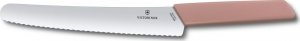 Victorinox Nóż do chleba i ciast, ostrze ząbkowane, 22 cm, różowy Victorinox  6.9076.22W5B 1