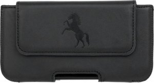 Surazo Kabura na pasek Belt case - Costa Czarny - Koń Samsung Galaxy J5 (2015) 1
