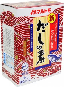 Shin Katsuo Dashi no Moto, bulion z tuńczyka bonito w proszku (2 x 500g) 1kg - Marutomo 1