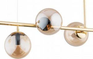 Lampa wisząca Alfa Dansa 63019 lampa wisząca zwis 5x40W E14 złota 6