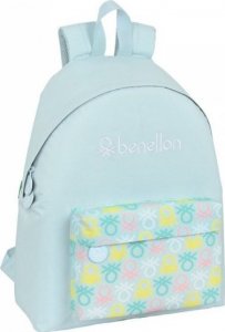 Benetton Plecak szkolny Benetton Fantasy Celeste (33 x 42 x 15 cm) 1